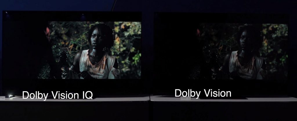 Confronto Dolby Vision IQ e Normal Dolby Vision