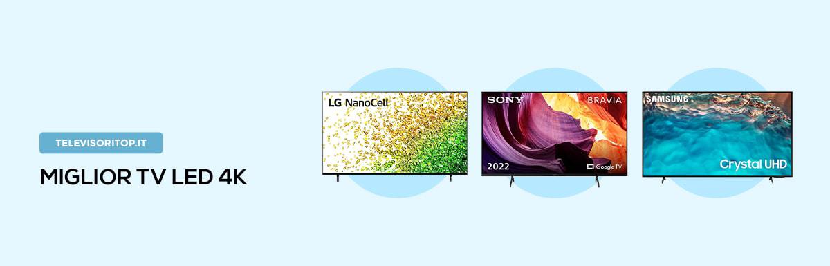 8 Miglior TV LED 4K del 2023 [Suono di Alta Qualità]